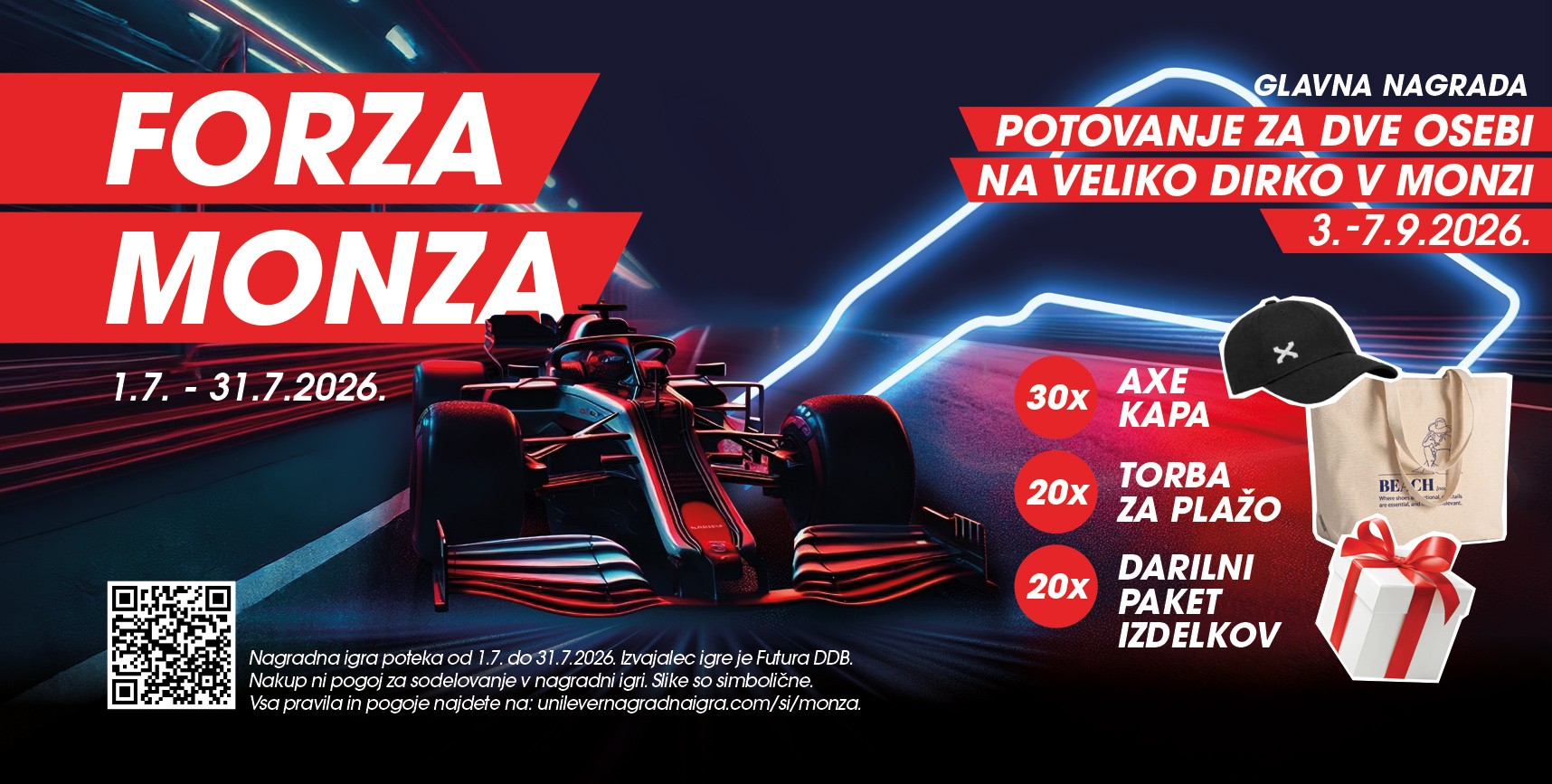 Nagradna igra Forza Monza