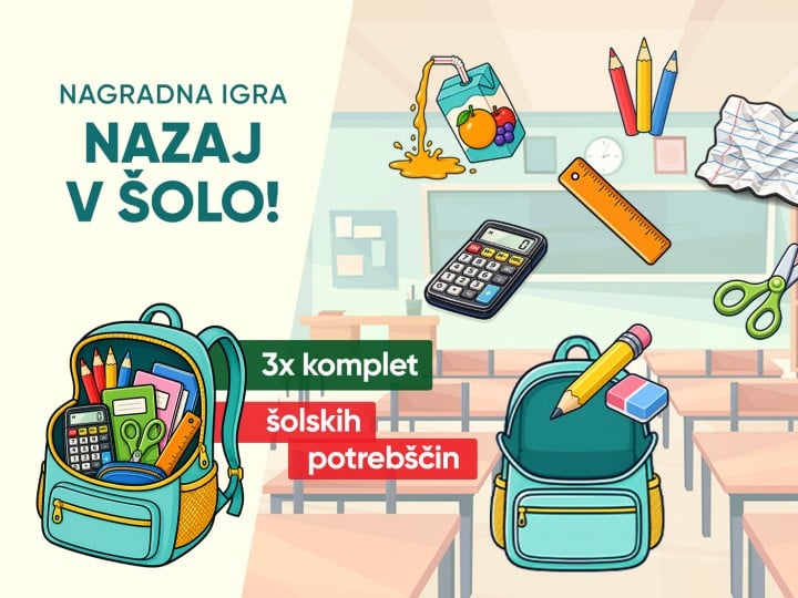 Nagradna igra Nazaj v šolo