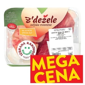 GOVEJE MESO ZA JUHO IK, označevalec MEGA CENA
