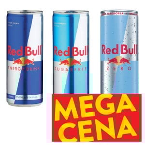 RED BULL, označevalec MEGA CENA