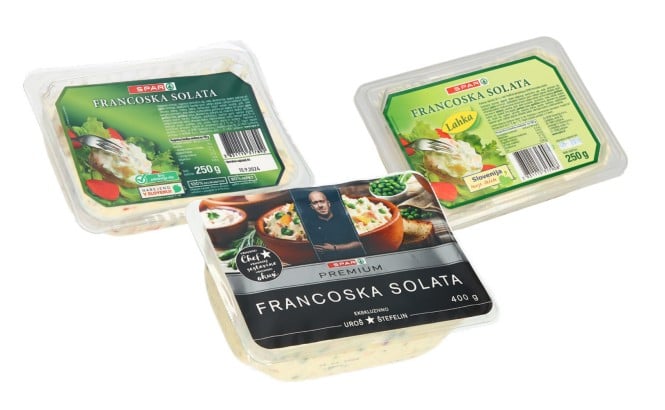 Umik izdelka - SPAR francoske solate