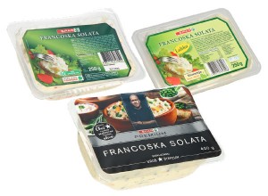 Umik izdelka - SPAR francoske solate