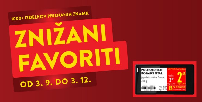 SPAROV slovar - ZNIŽANI FAVORITI