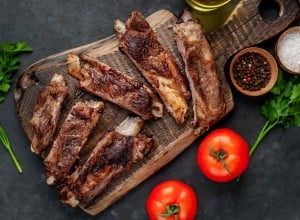 Glazirana pečena rebrca - Spar
