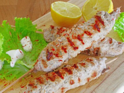 Goveji kofta kebab na žaru z limono in žafranom - Sladki Chef