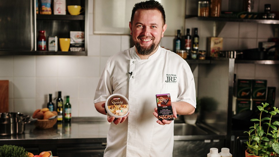 Chef Marko Pavcnik - Čokoladni tartufi z ocvirki