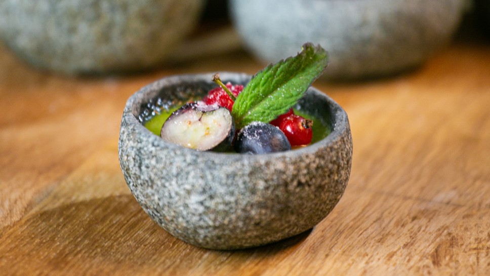 Panakota s kislico in gozdnimi jagodami - Chef Marko Pavčnik, Hrana ne sodi v smeti
