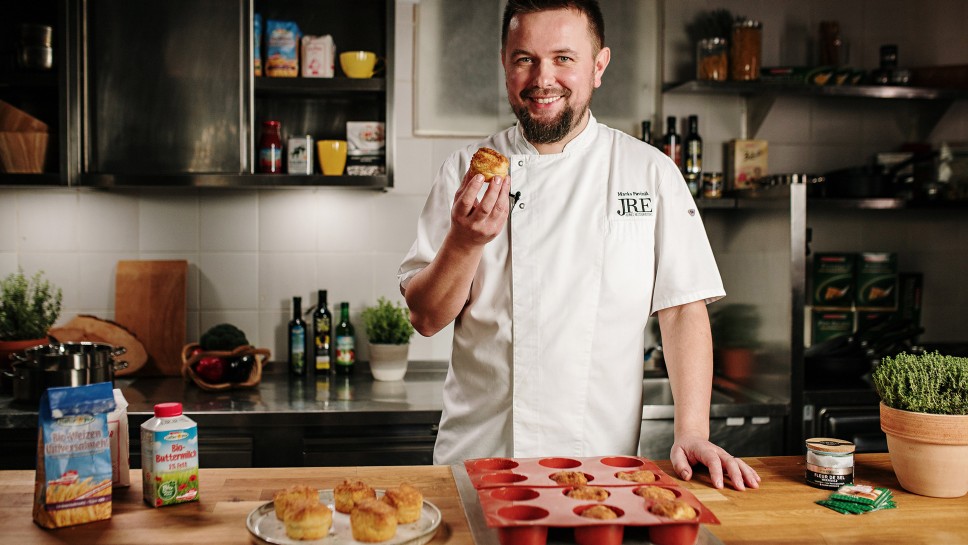 Štručke iz pinjenca - Chef Marko Pavčnik