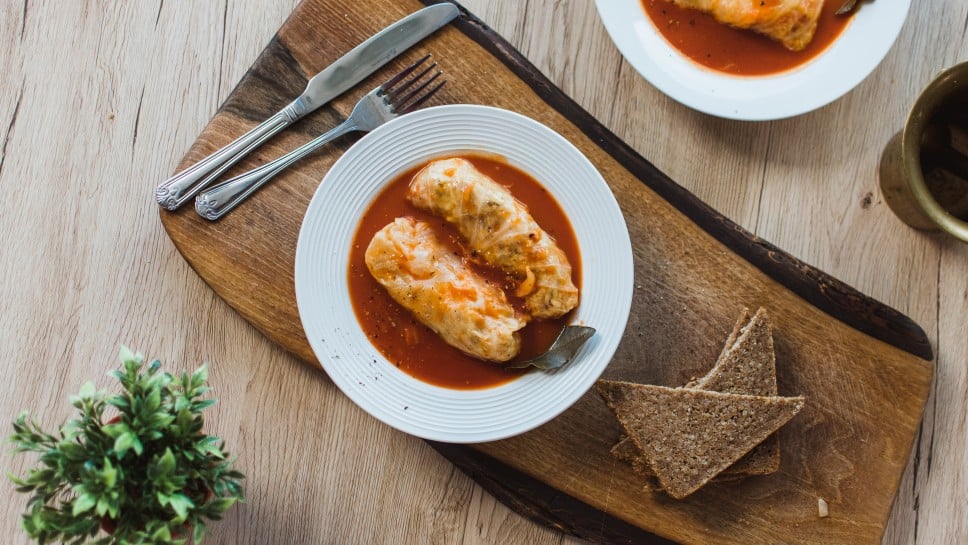 Veganske sarme - Curry and Love