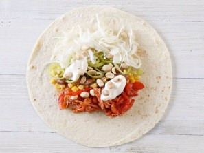 Burrito z zelenjavo in piščancem - Spar