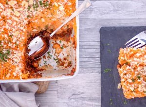 Beljakovinska pastirska pita - Blaž Mihev, Fit Kuhinja