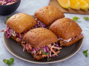 Jackfruit Sliders - Sendviči iz kruhovca - Blaž Mihev