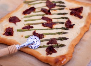Pizza s šparglji