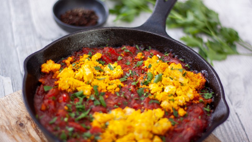Veganska Shakshuka