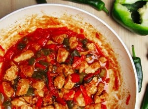 Sladko-kisli piščanec s papriko - Sladki Chef