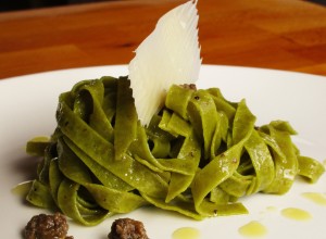 Špinačni rezanci s tartufi - Sladki Chef