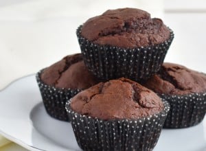 Čokoladni muffini brez glutena - Gluten free with Megi