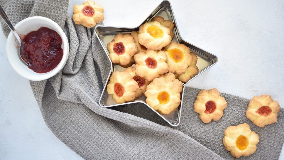 Brizgani piškoti brez glutena - Gluten free with Megi