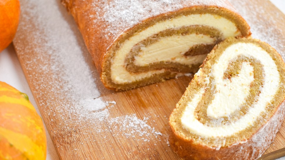 Bučna rolada brez glutena