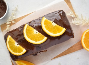 Čokoladno-pomarančni kolač brez glutena - Gluten free with Megi