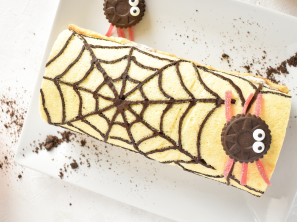 Halloween rolada brez glutena - GlutenFree with Megi