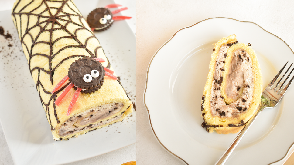 Halloween rolada brez glutena - GlutenFree with Megi