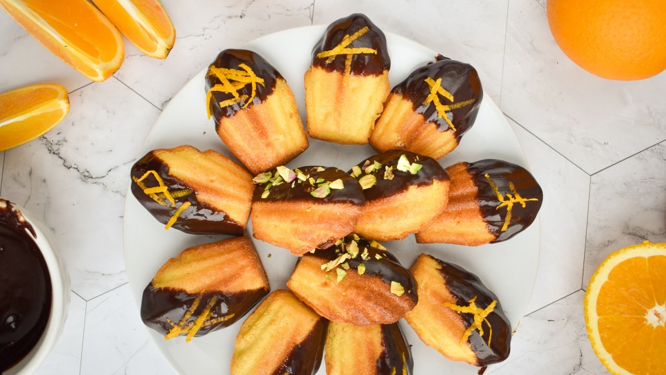 Pomarančne magdalenice - Gluten free with Megi