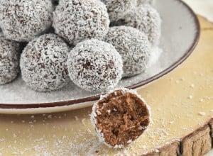 Rumove kroglice brez glutena - Gluten free with Megi