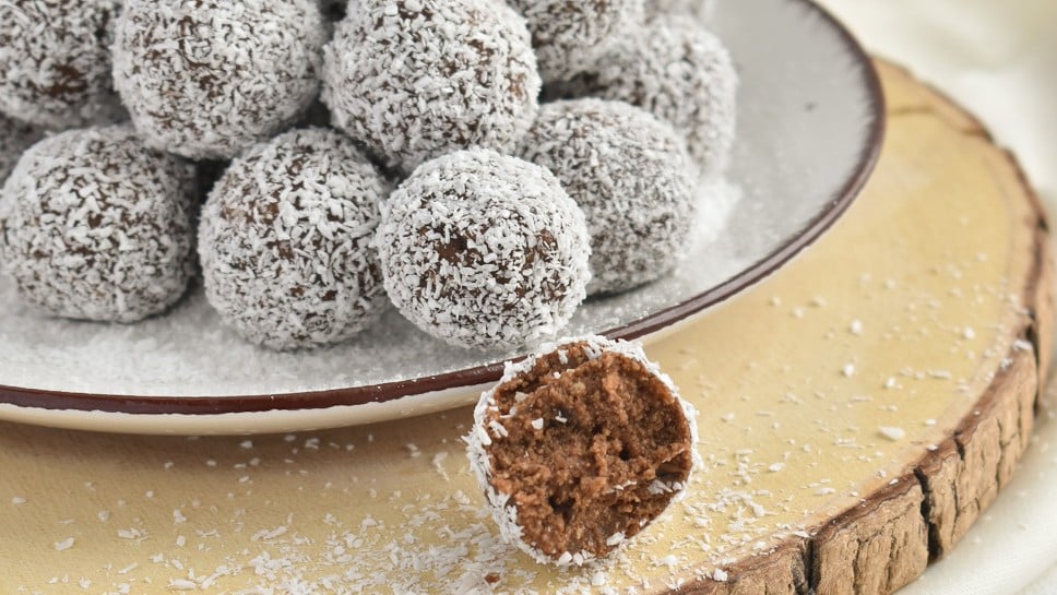 Rumove kroglice brez glutena - Gluten free with Megi