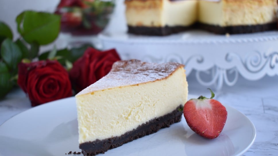 Vanilijev cheesecake brez glutena - Gluten free with Megi