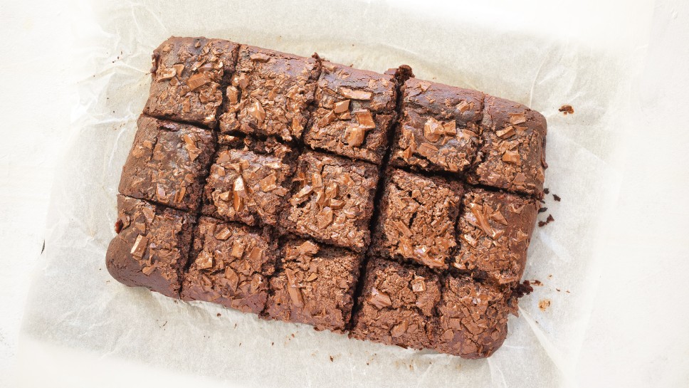 Veganski brownie-ji brez glutena - Gluten free with Megi