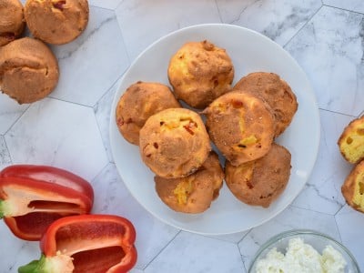 Zelenjavni muffini brez glutena - Gluten free with Megi