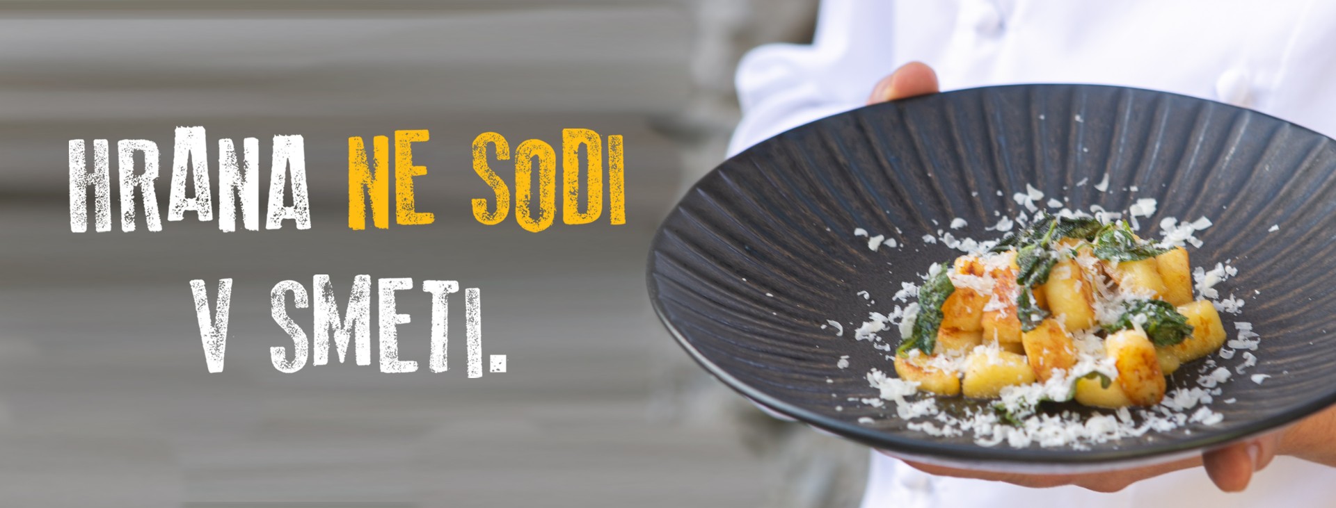 Hrana ne sodi v smeti Hrana ne sodi v smeti, chef Marko Pavčnik