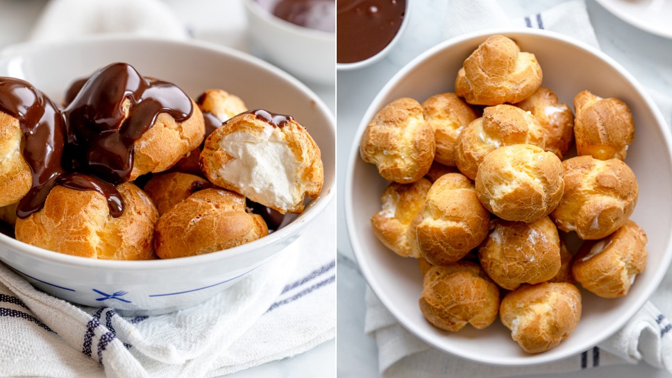 Profiteroli s čokolado - Jernej Kitchen