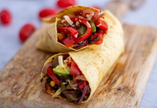 Veganske BBQ tortilje - Jernej Kitchen