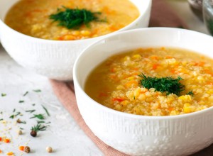 Bulgurjeva juha z lečo - Sladki Chef