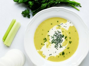 Hladna porova juha Vichy - Sladki Chef