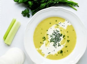 Hladna porova juha Vichy - Sladki Chef