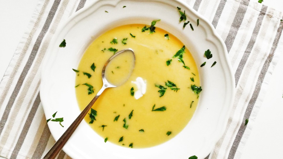 Kremna kolerabina juha - Sladki Chef