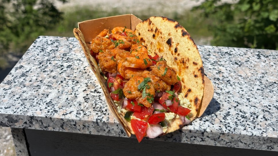 Morski taco z guacamole omako in Pico de Gallo - Jernej Pavlič