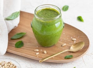 Bazilikin pesto - Leaneen
