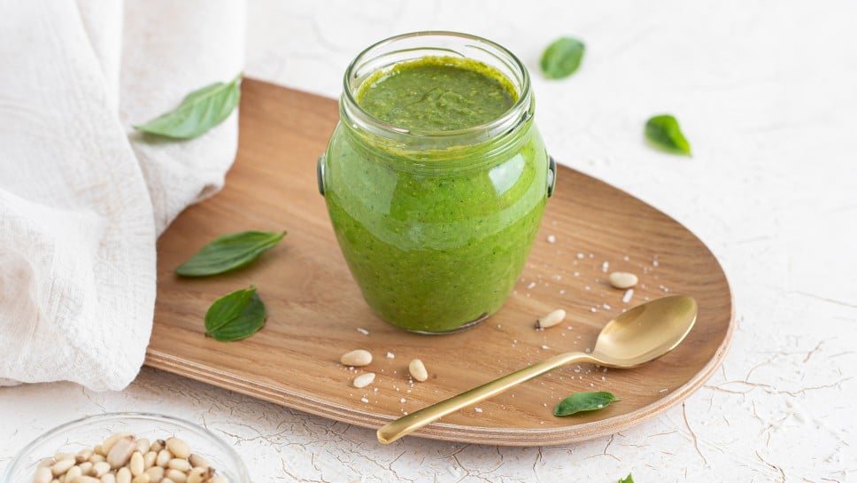 Bazilikin pesto - Leaneen