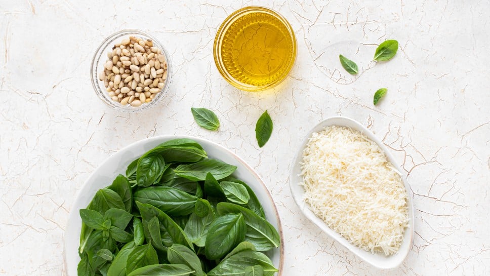 Bazilikin pesto - Leaneen