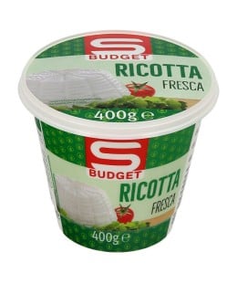S-BUDGET sveži sir ricotta