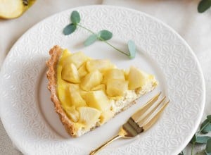 Jesenska pita s skuto in jabolki - Nina Kastelic - Leaneen