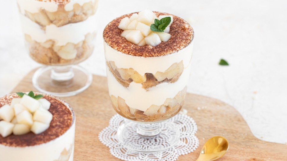 Jesenski tiramisu s hruškami - Leaneen