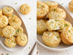 Muffini z bučkami in feta sirom - Nina Kastelic, Leaneen