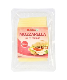 SPAR sir mozzarella v rezinah