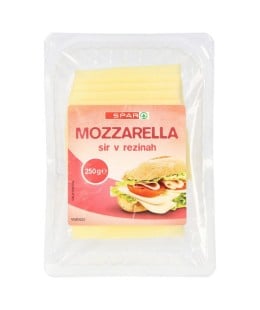 SPAR sir mozzarella v rezinah