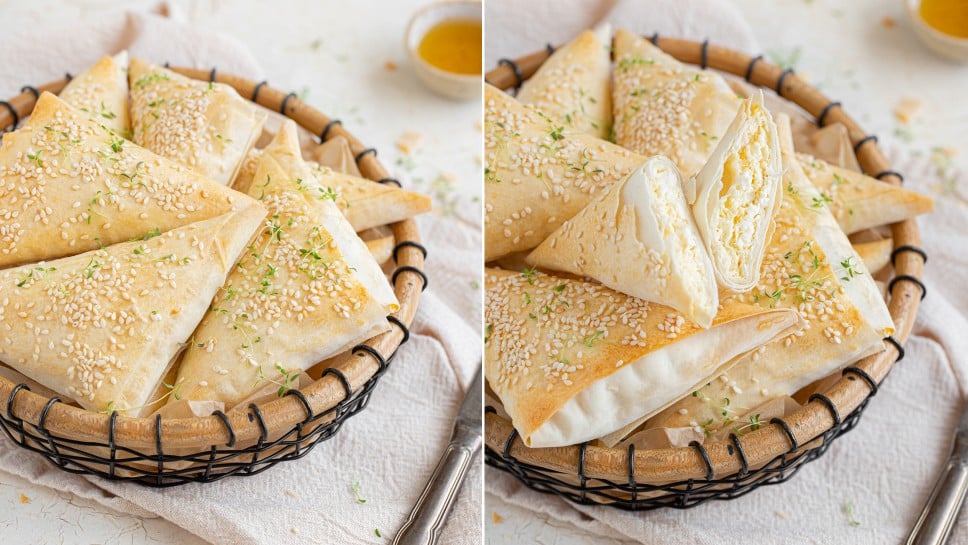 Tiropitakia (mini grške pite) - Nina Kastelic, Leaneen